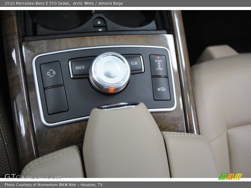 Arctic White / Almond Beige 2010 Mercedes-Benz E 550 Sedan