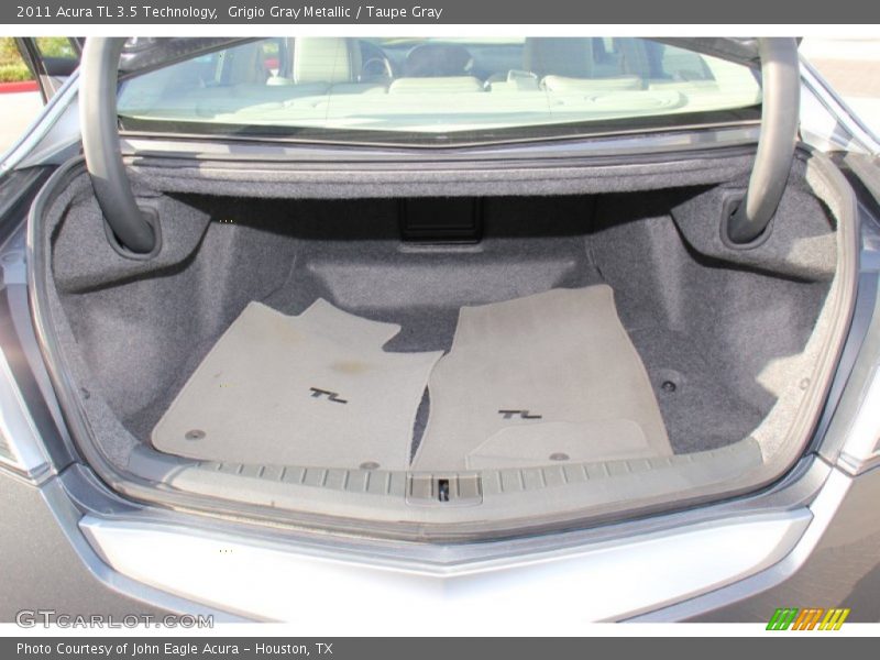 Grigio Gray Metallic / Taupe Gray 2011 Acura TL 3.5 Technology