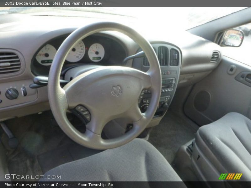 Mist Gray Interior - 2002 Caravan SE 