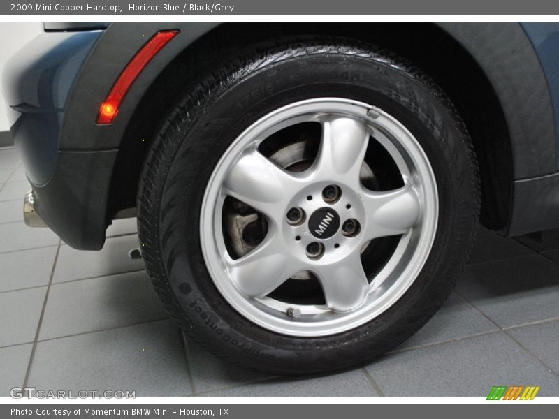 Horizon Blue / Black/Grey 2009 Mini Cooper Hardtop