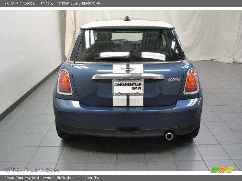 Horizon Blue / Black/Grey 2009 Mini Cooper Hardtop