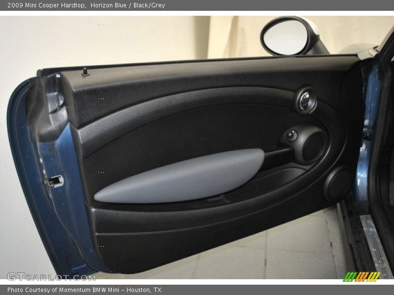 Horizon Blue / Black/Grey 2009 Mini Cooper Hardtop