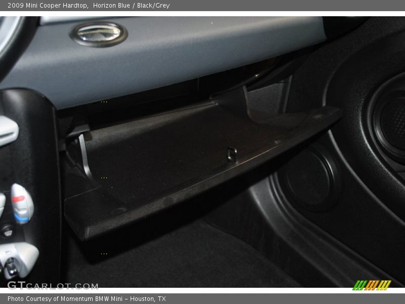 Horizon Blue / Black/Grey 2009 Mini Cooper Hardtop