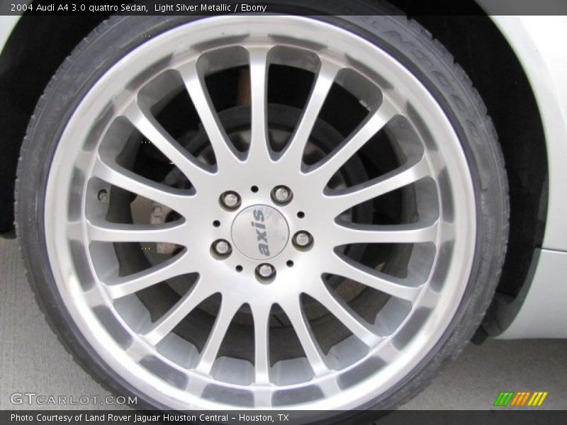 Custom Wheels of 2004 A4 3.0 quattro Sedan