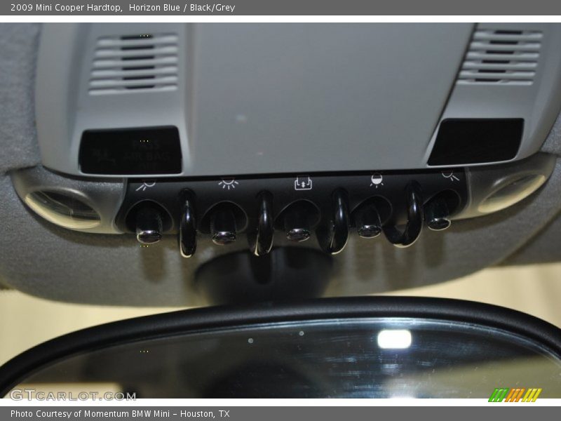 Horizon Blue / Black/Grey 2009 Mini Cooper Hardtop