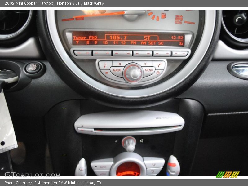 Horizon Blue / Black/Grey 2009 Mini Cooper Hardtop
