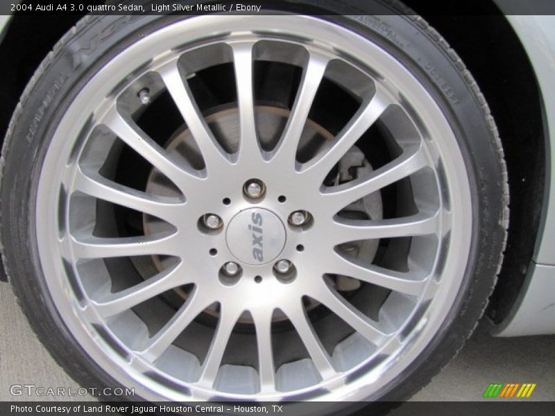 Custom Wheels of 2004 A4 3.0 quattro Sedan