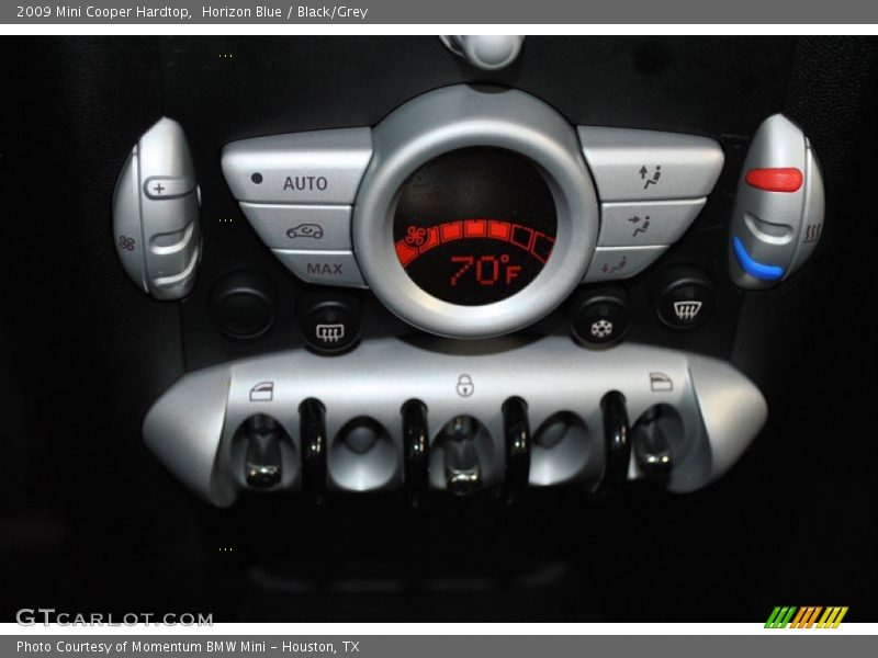 Horizon Blue / Black/Grey 2009 Mini Cooper Hardtop