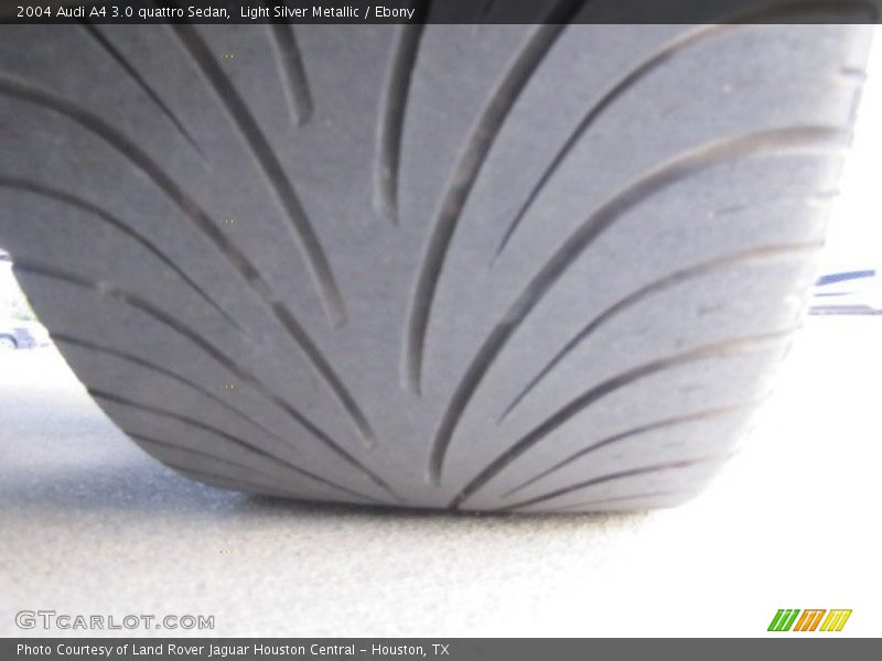 Light Silver Metallic / Ebony 2004 Audi A4 3.0 quattro Sedan