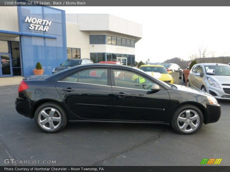 Black / Ebony Black 2008 Pontiac G6 GT Sedan