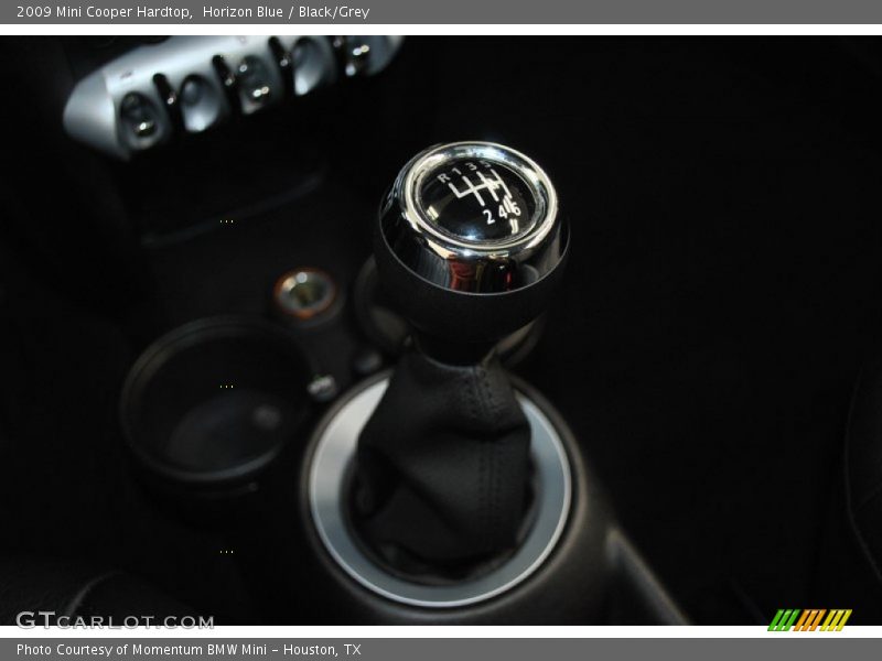 Horizon Blue / Black/Grey 2009 Mini Cooper Hardtop