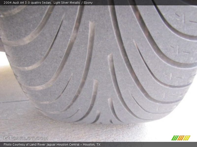 Light Silver Metallic / Ebony 2004 Audi A4 3.0 quattro Sedan