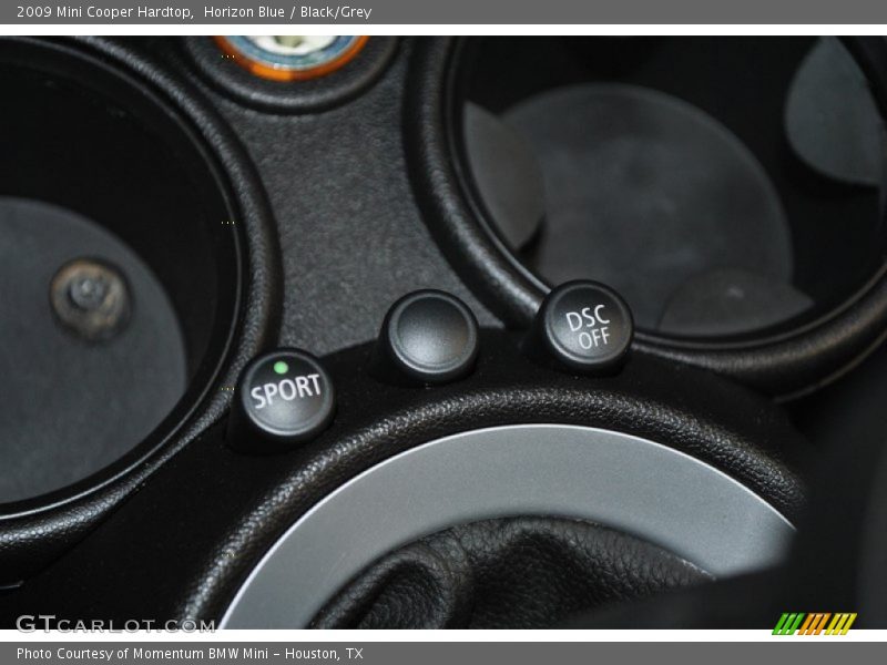 Horizon Blue / Black/Grey 2009 Mini Cooper Hardtop