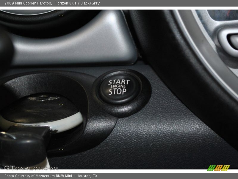 Horizon Blue / Black/Grey 2009 Mini Cooper Hardtop