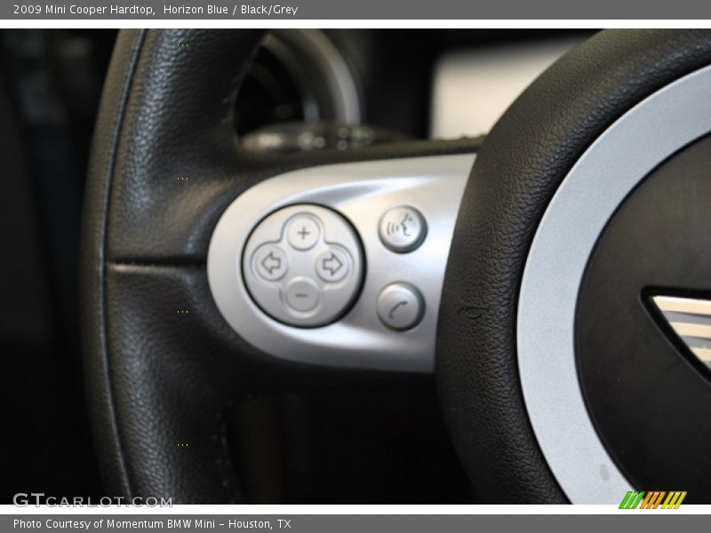 Horizon Blue / Black/Grey 2009 Mini Cooper Hardtop