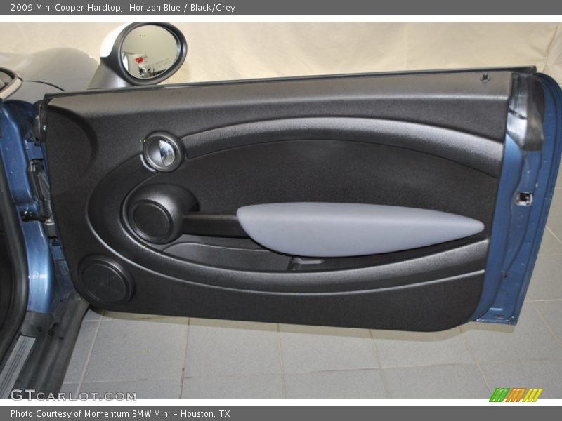 Horizon Blue / Black/Grey 2009 Mini Cooper Hardtop