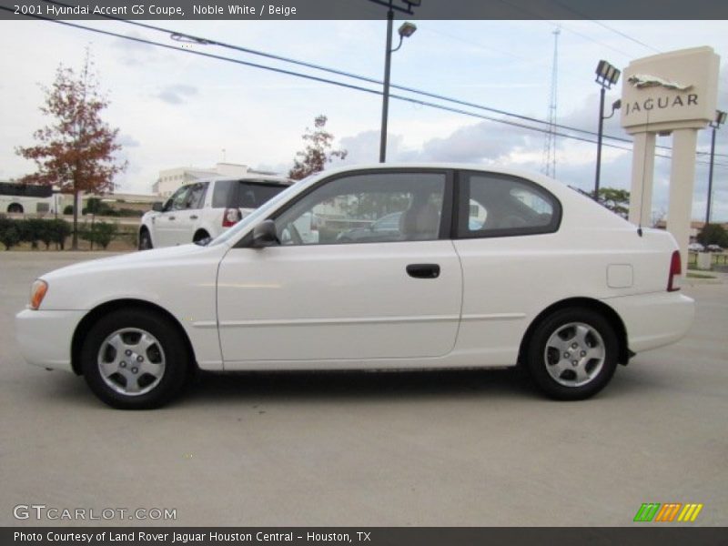  2001 Accent GS Coupe Noble White