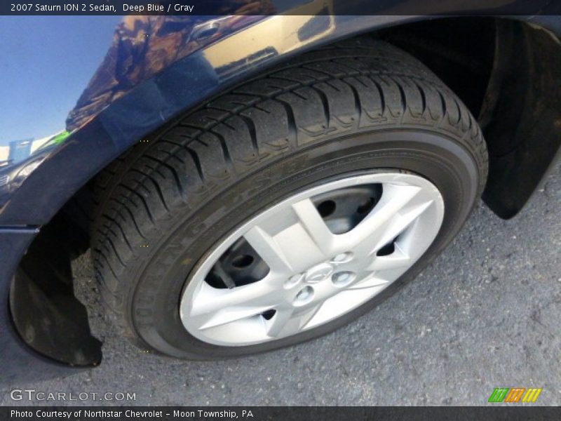 Deep Blue / Gray 2007 Saturn ION 2 Sedan