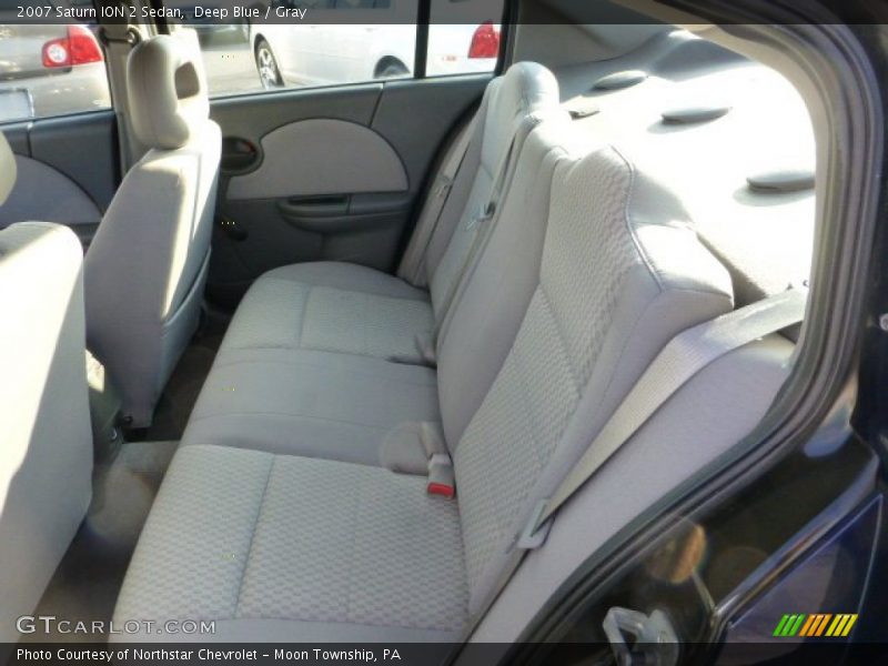 Deep Blue / Gray 2007 Saturn ION 2 Sedan