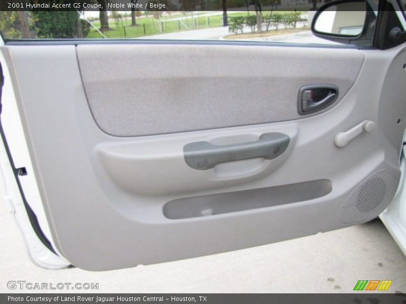 Door Panel of 2001 Accent GS Coupe