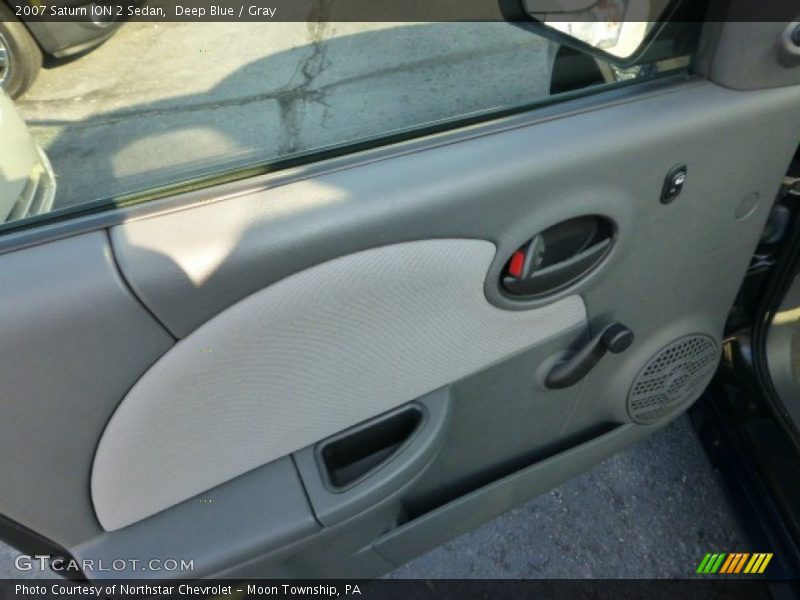 Deep Blue / Gray 2007 Saturn ION 2 Sedan