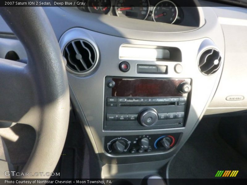 Deep Blue / Gray 2007 Saturn ION 2 Sedan