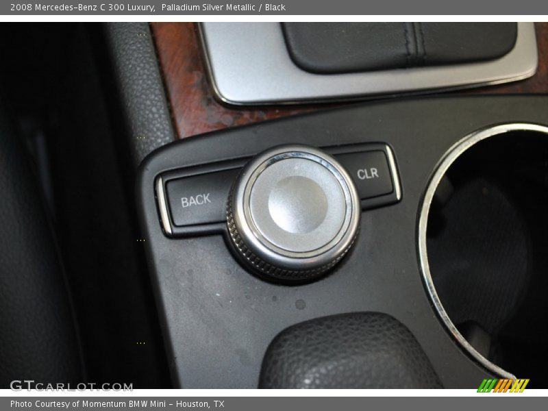 Palladium Silver Metallic / Black 2008 Mercedes-Benz C 300 Luxury