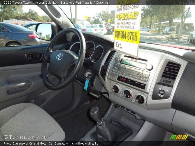 Barcelona Red Metallic / Graphite 2010 Toyota Tacoma Access Cab 4x4