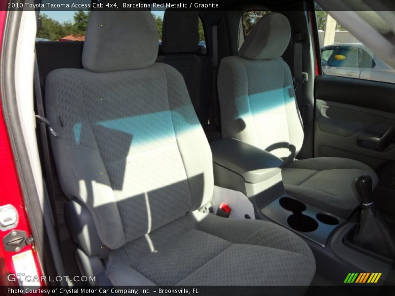 Barcelona Red Metallic / Graphite 2010 Toyota Tacoma Access Cab 4x4