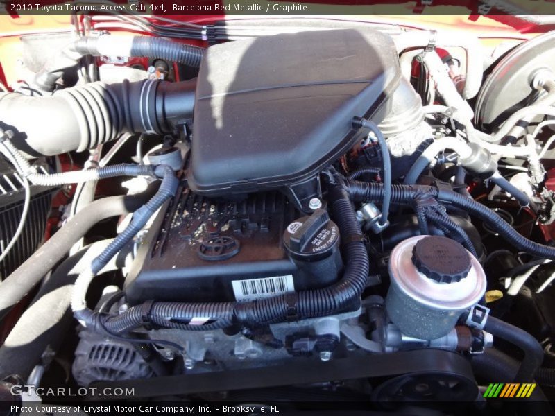 Barcelona Red Metallic / Graphite 2010 Toyota Tacoma Access Cab 4x4