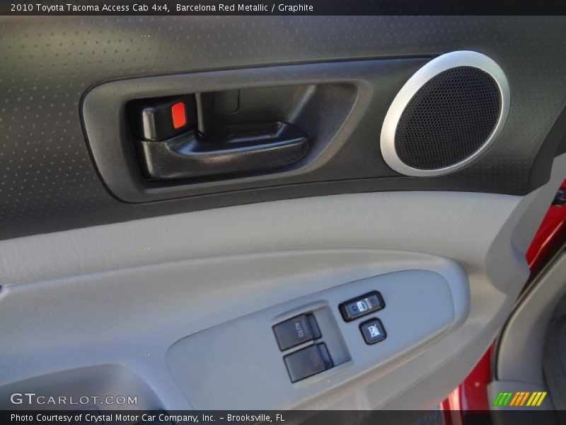 Barcelona Red Metallic / Graphite 2010 Toyota Tacoma Access Cab 4x4