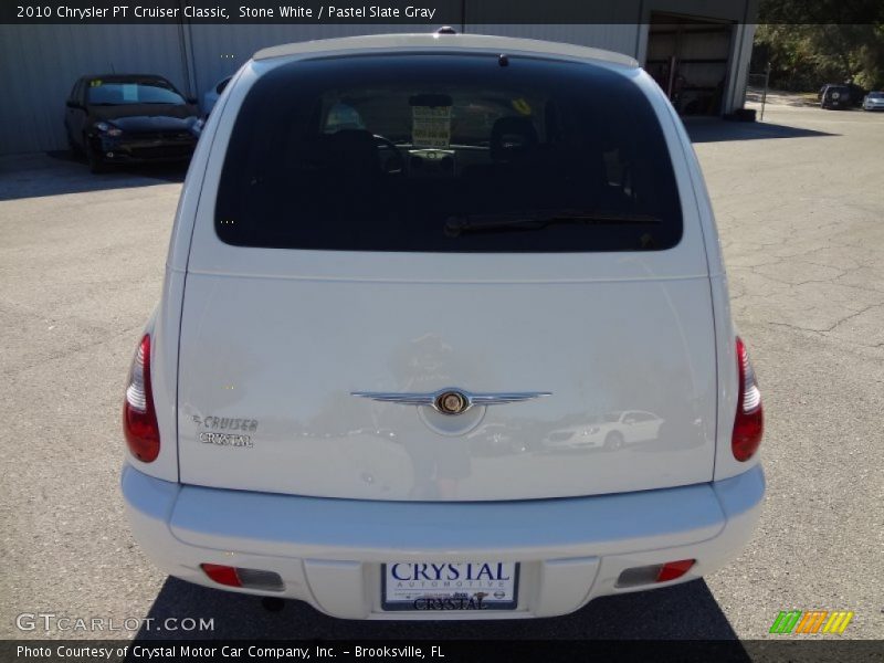 Stone White / Pastel Slate Gray 2010 Chrysler PT Cruiser Classic