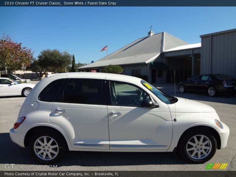 Stone White / Pastel Slate Gray 2010 Chrysler PT Cruiser Classic