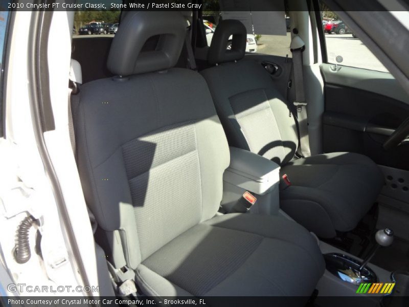 Stone White / Pastel Slate Gray 2010 Chrysler PT Cruiser Classic