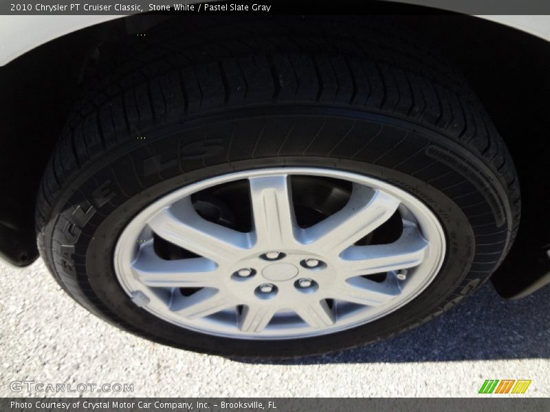 Stone White / Pastel Slate Gray 2010 Chrysler PT Cruiser Classic