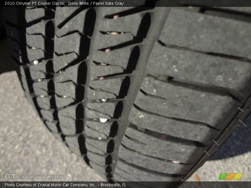 Stone White / Pastel Slate Gray 2010 Chrysler PT Cruiser Classic