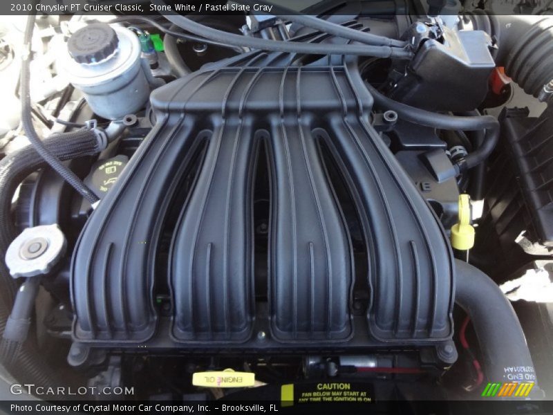 Stone White / Pastel Slate Gray 2010 Chrysler PT Cruiser Classic