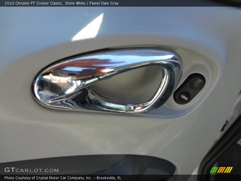 Stone White / Pastel Slate Gray 2010 Chrysler PT Cruiser Classic