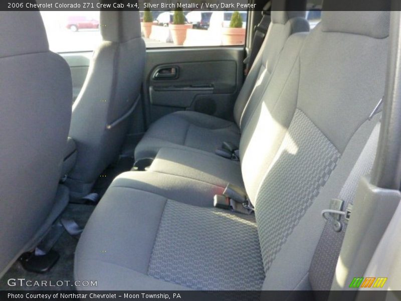 Silver Birch Metallic / Very Dark Pewter 2006 Chevrolet Colorado Z71 Crew Cab 4x4