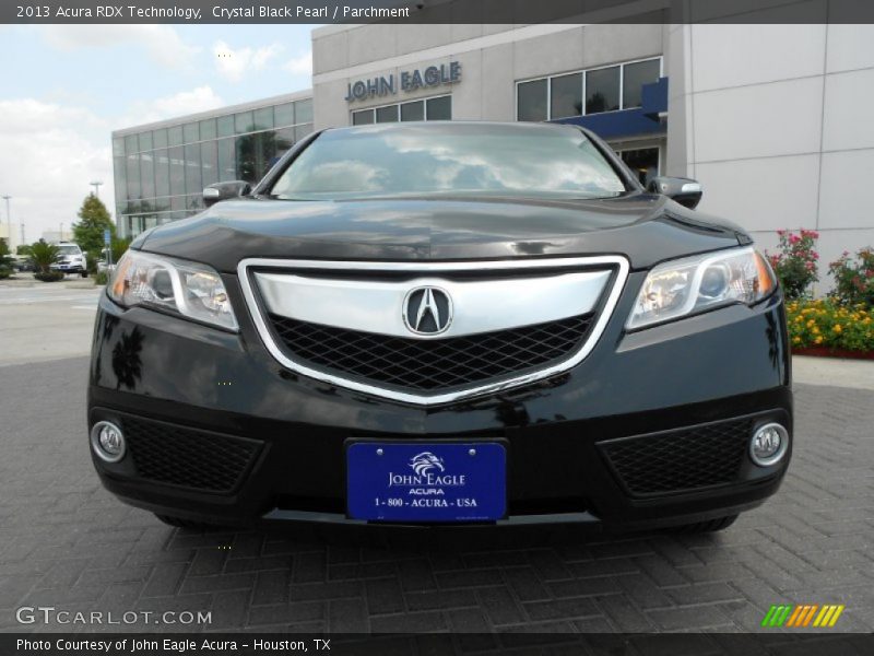 Crystal Black Pearl / Parchment 2013 Acura RDX Technology