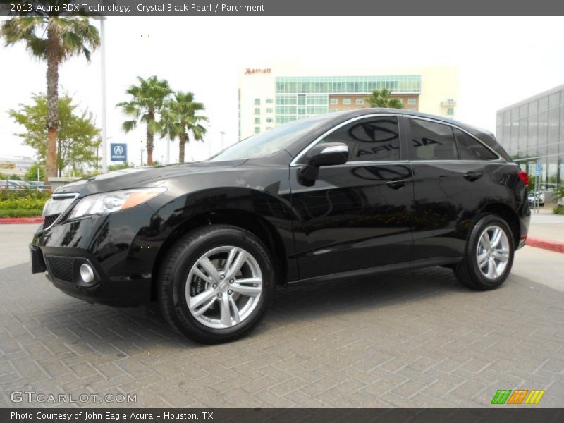 Crystal Black Pearl / Parchment 2013 Acura RDX Technology