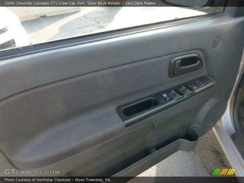 Silver Birch Metallic / Very Dark Pewter 2006 Chevrolet Colorado Z71 Crew Cab 4x4