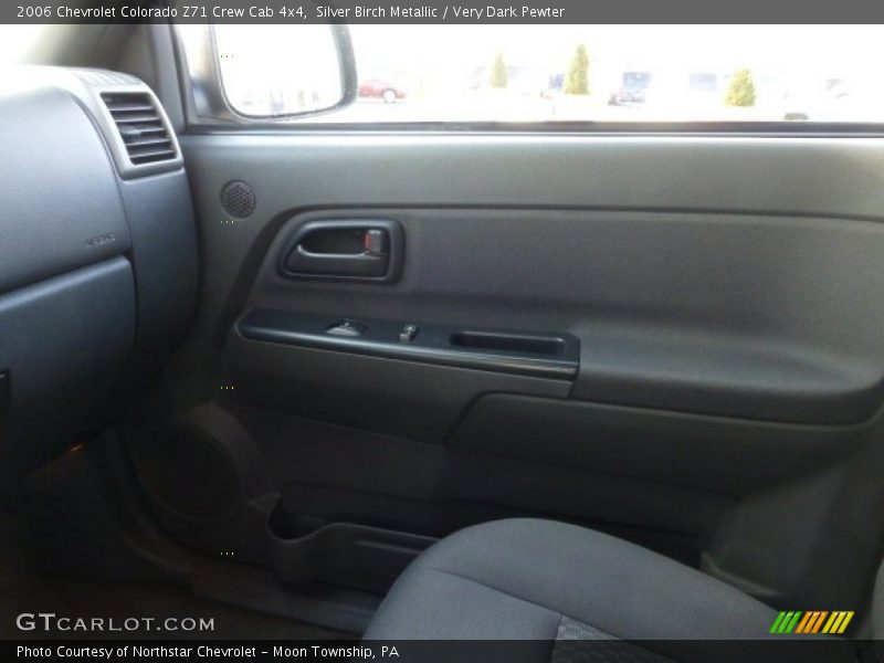 Silver Birch Metallic / Very Dark Pewter 2006 Chevrolet Colorado Z71 Crew Cab 4x4