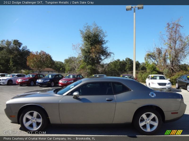 Tungsten Metallic / Dark Slate Gray 2012 Dodge Challenger SXT