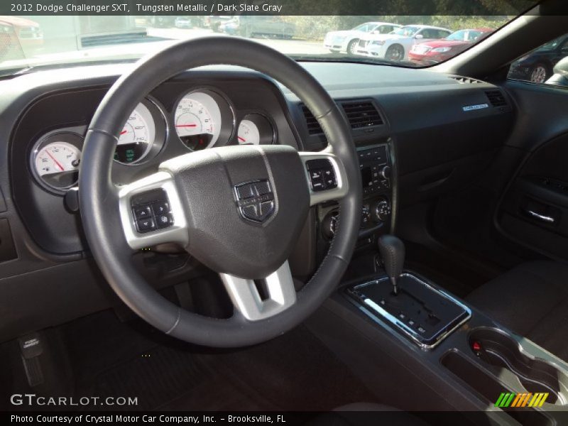 Tungsten Metallic / Dark Slate Gray 2012 Dodge Challenger SXT