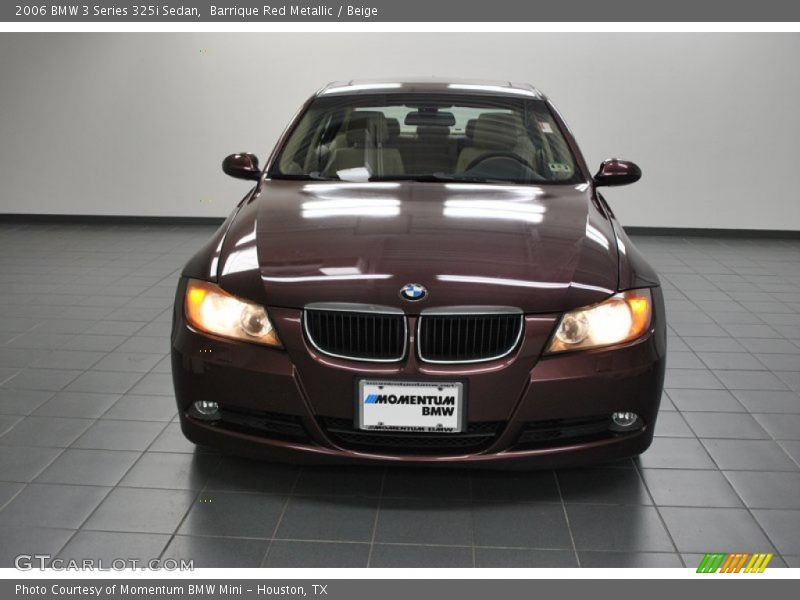 Barrique Red Metallic / Beige 2006 BMW 3 Series 325i Sedan