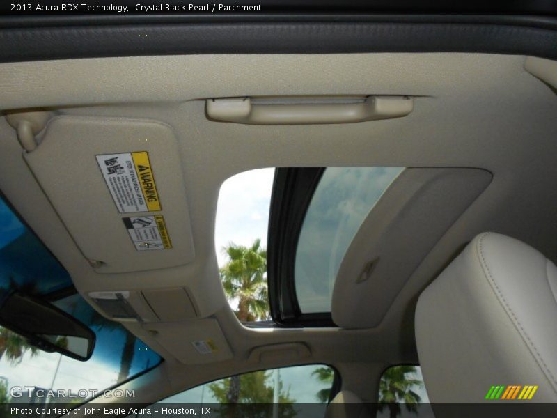 Crystal Black Pearl / Parchment 2013 Acura RDX Technology