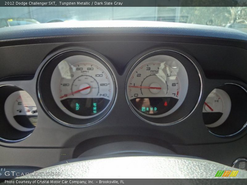 Tungsten Metallic / Dark Slate Gray 2012 Dodge Challenger SXT
