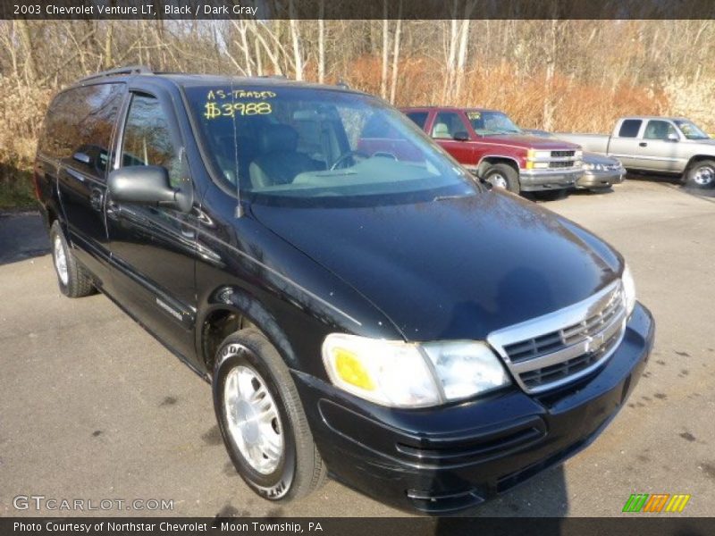 Black / Dark Gray 2003 Chevrolet Venture LT