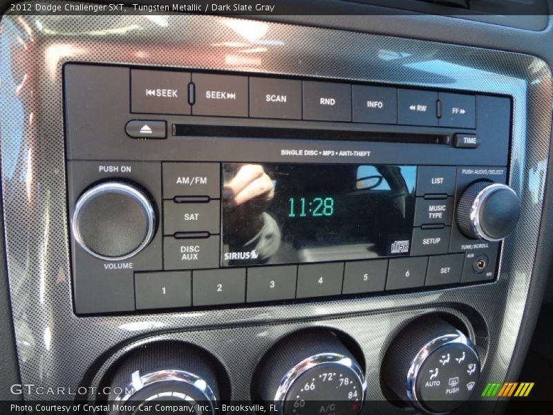 Tungsten Metallic / Dark Slate Gray 2012 Dodge Challenger SXT